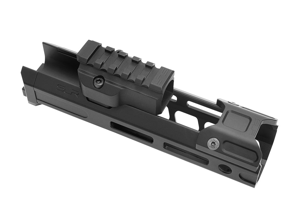 SLR Airsoftworks 6.5” Light M-LOK EXT Extended Handguard Rail for Tokyo Marui TM AKM GBBR ( Black ) ( by DYTAC )