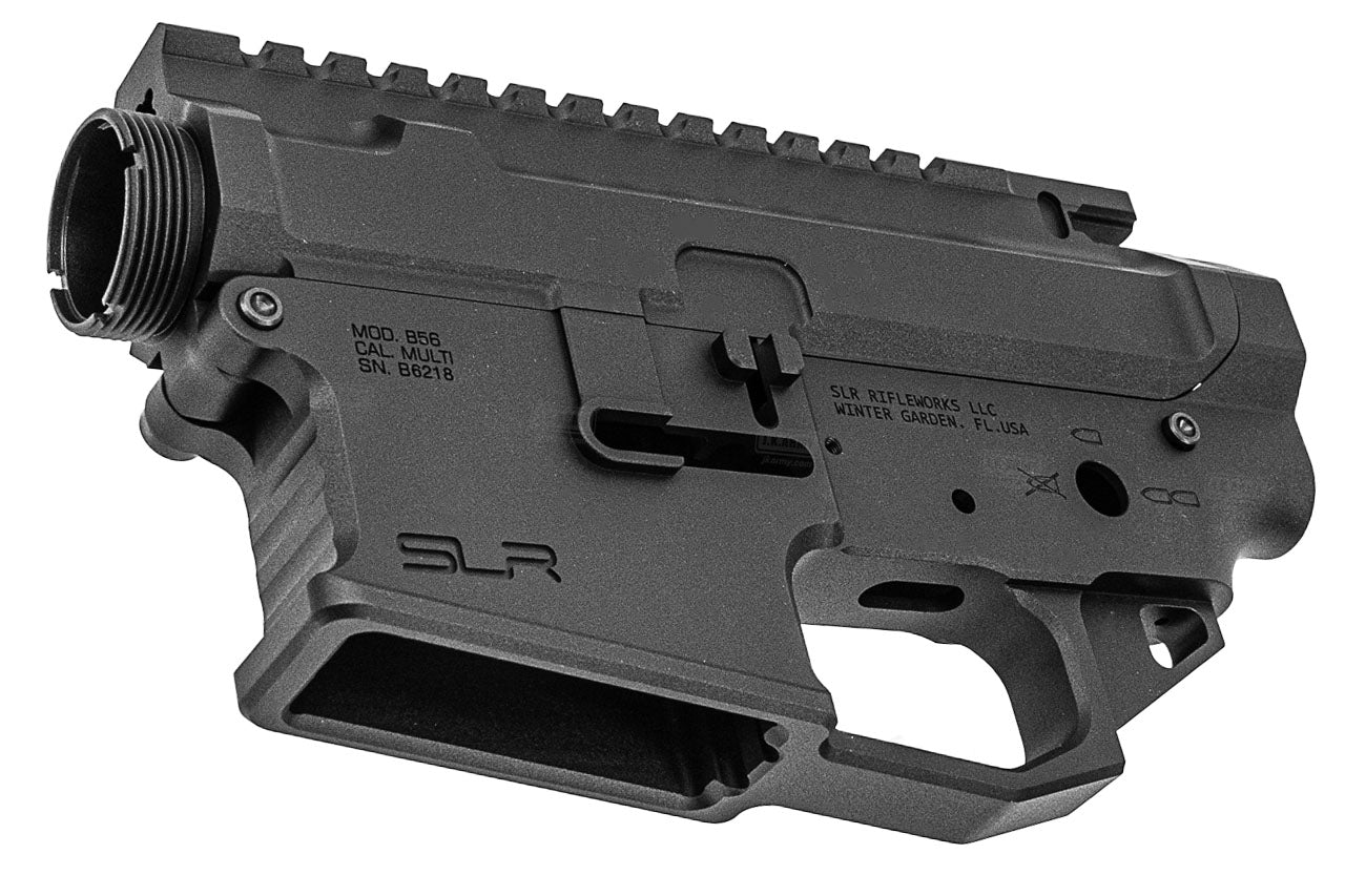 SLR Airsoft Works B56 Receiver For Marui TM M4 MWS GBB ( Black )