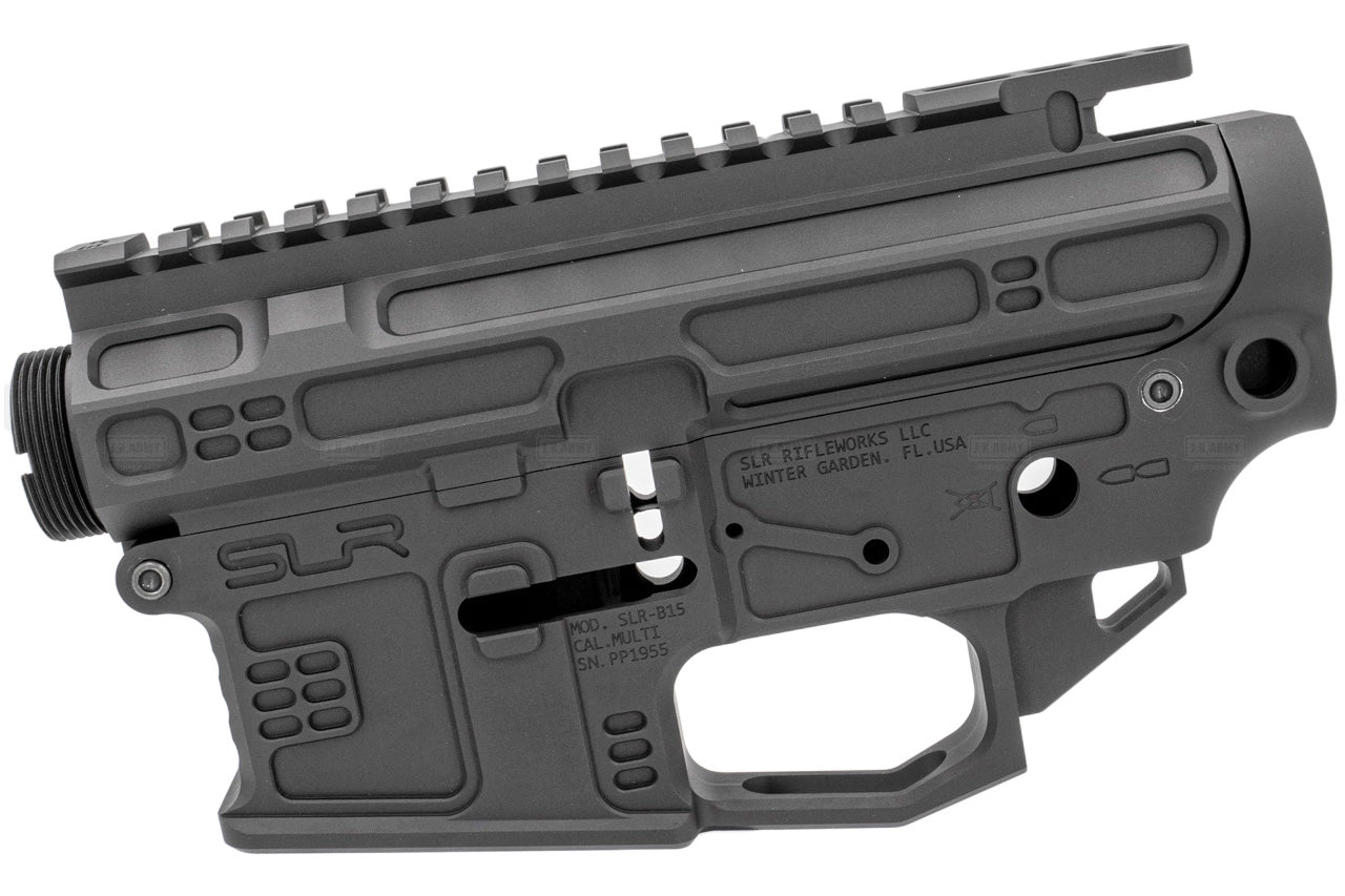 SLR Airsoft Works Gen2 B15 Receiver Ver.2 For Marui TM M4 MWS GBB ( Black ) ( Limited Edition )