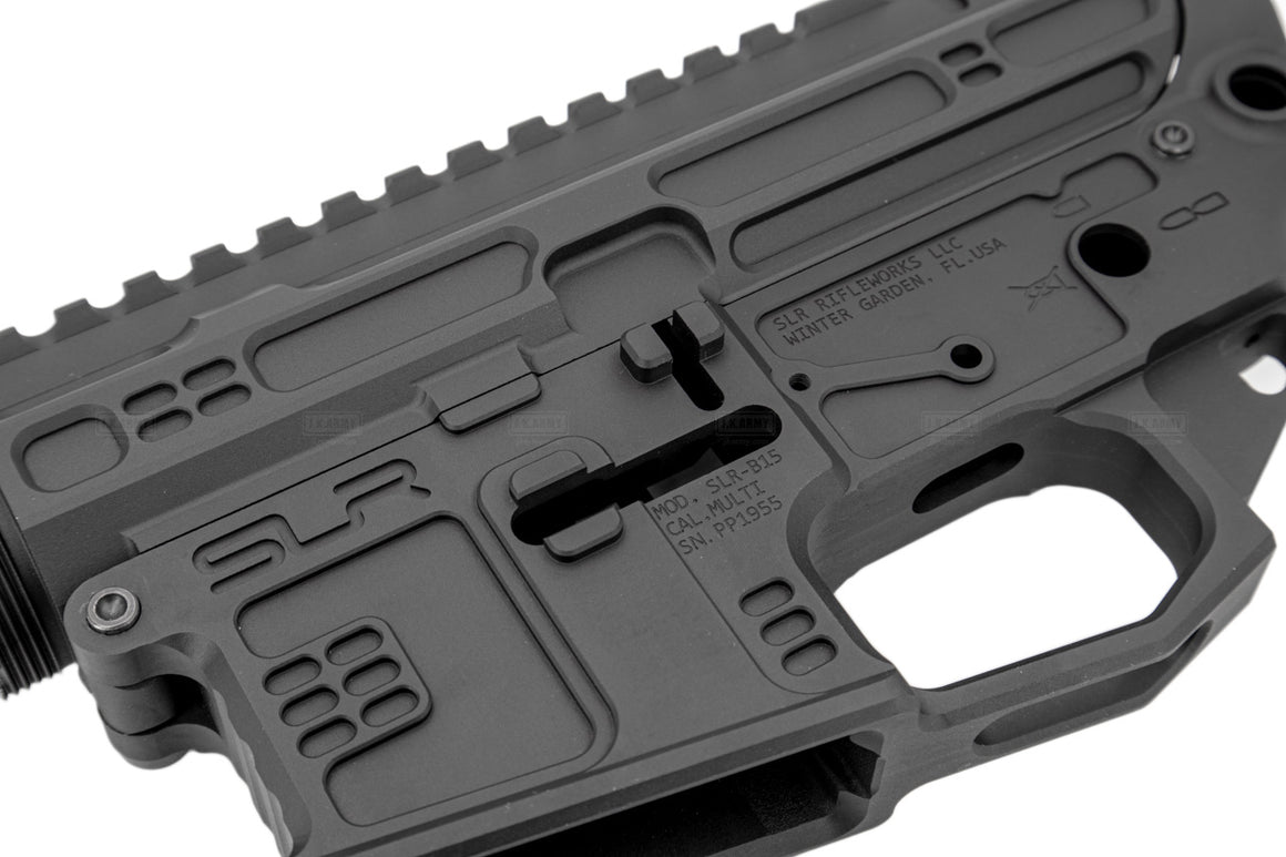 SLR Airsoft Works Gen2 B15 Receiver Ver.2 For Marui TM M4 MWS GBB ( Black ) ( Limited Edition )