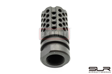 SLR Synergy Mini Compensator Flash Hider 5.56 14mm CCW ( Black )