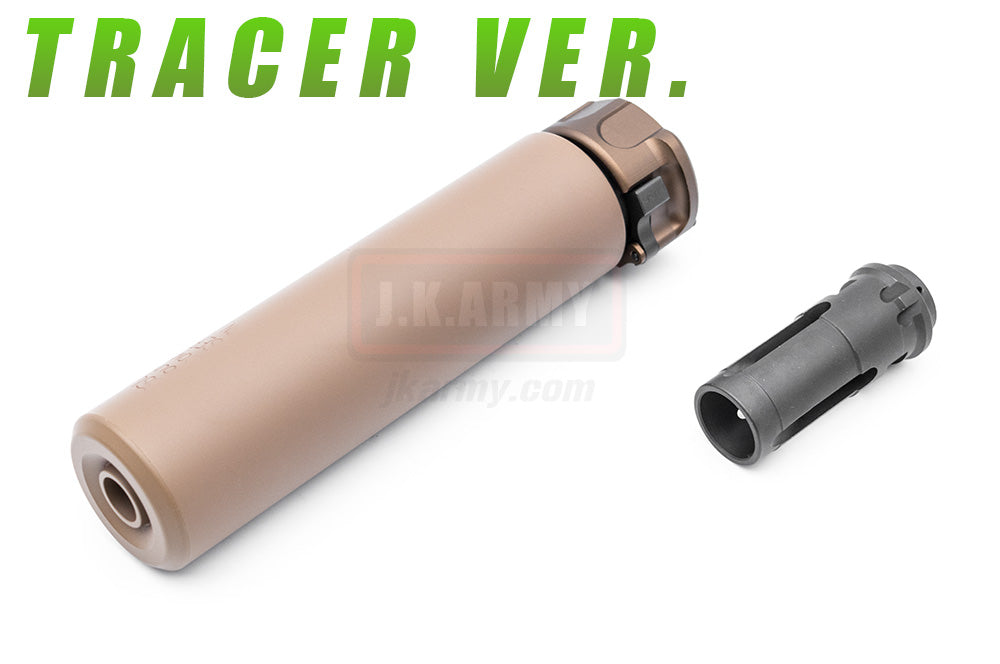 Angry Gun SOCOM 416 Dummy Suppressor / Barrel Extension w/ AT2000R Tracer ( BK / DE )