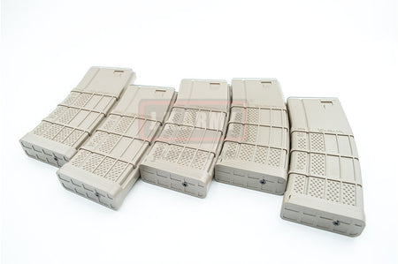 Socom Gear Lancer L5 Advanced WarFighter Magazine for M4 - Mid Cap / 5pcs ( TAN )