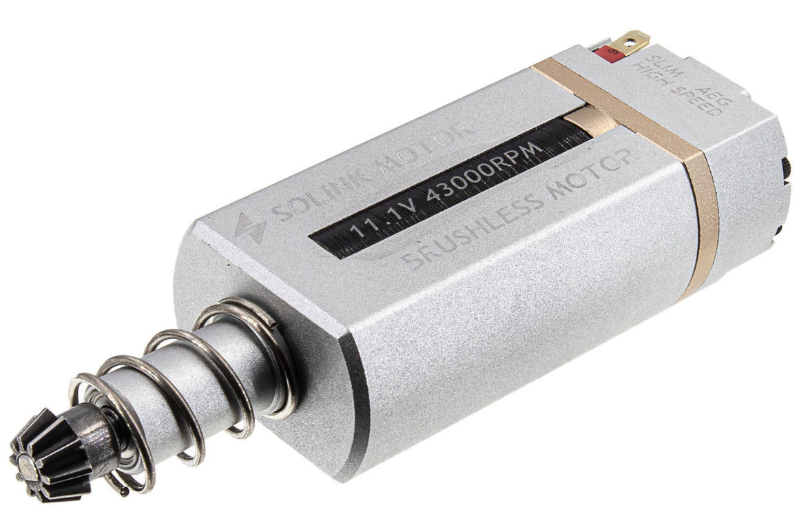 Solink Motor Brushless Slim High Speed 11.1V 43000RPM Long Axle Motor for AEG ( DJ-006-L )