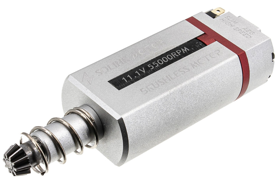 Solink Motor Brushless Slim High Speed 11.1V 55000RPM Long Axle Motor for AEG ( DJ-007-L )