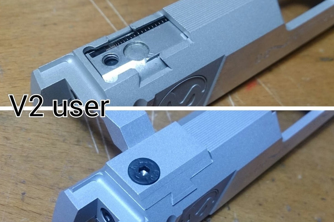 JLP V2 Slide Racker for Tokyo Marui Hi-Capa ( For Original / Bo-Mar Cut Slide )