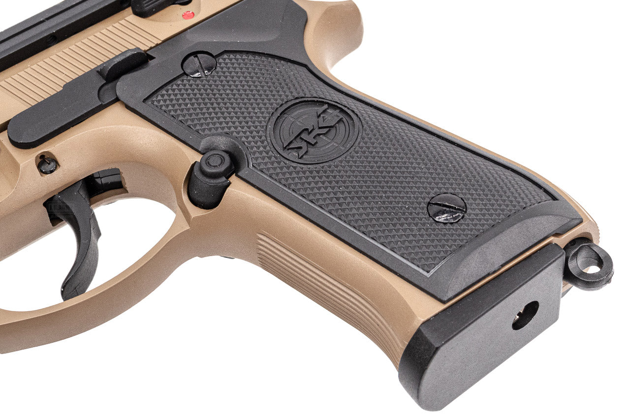 SRC SR92 Optic Ready GBB Pistol Airsoft ( Sahara Limited Edition ) ( M92 )