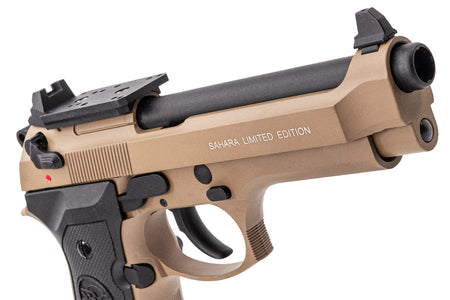 SRC SR92 Optic Ready GBB Pistol Airsoft ( Sahara Limited Edition ) ( M92 )