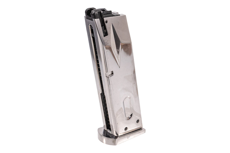 SRC 25 Rounds Gas Magazine For SR92 GBBP Series ( Silver )