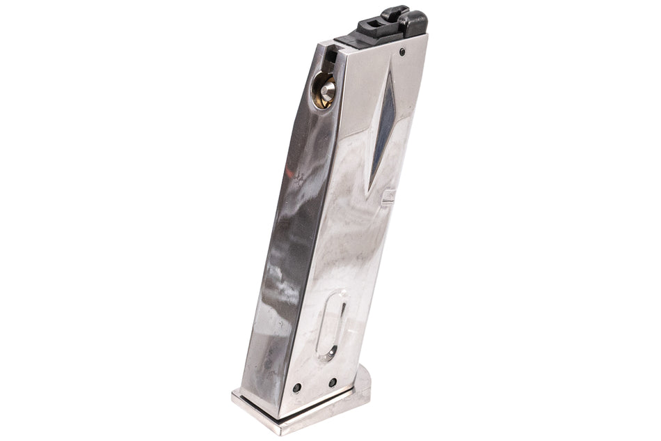 SRC 25 Rounds Gas Magazine For SR92 GBBP Series ( Silver )