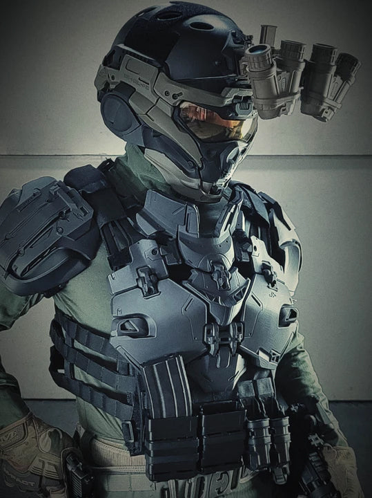 SRU Tactical Helmet Type II For FAST System Helmet ( Type 2 )-White