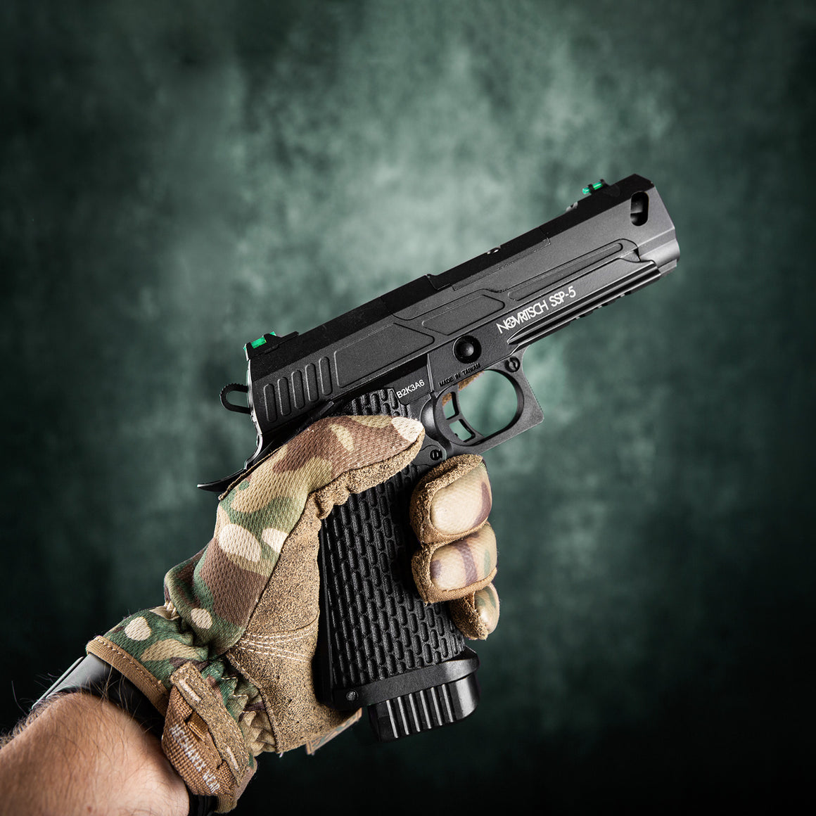 Novritsch SSP5 4.3 GBBP Gas Blowback Pistol Airsoft ( Black ) ( Hi-Capa 4.3 )