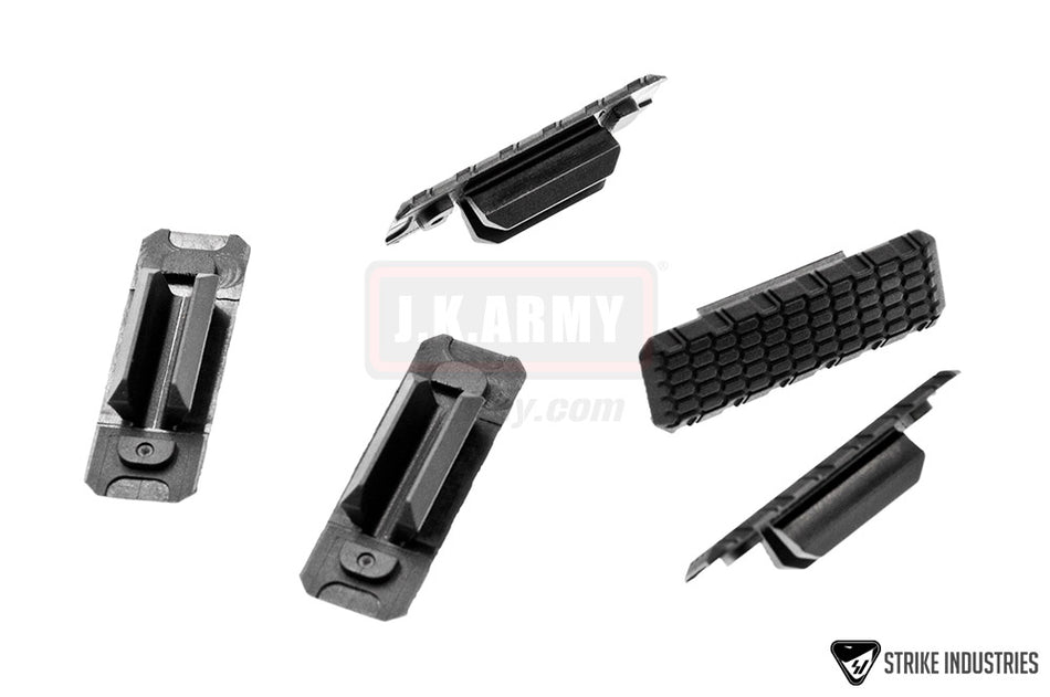 Strike Industries M-LOK Cover V2 Style 5pcs ( BK ) ( M-LOK )