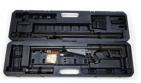 BARRETT SOCOM GEAR Steel M107 M82A1 Shell Ejecting CO2 Sniper ( by SVOBODA )-29 Inch-Black