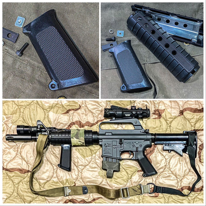 T8 177 Vertical Foregrip / with Handgruad ( CAR-15 XM177 / M-177 Commando )-Foregrip Only