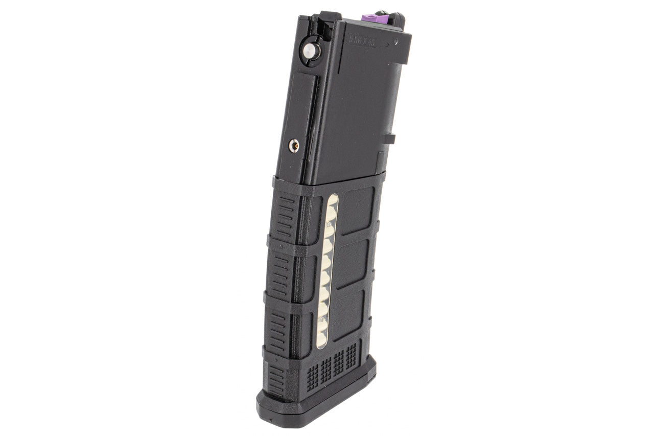 SP System T8 P30 35 Rds Gas Magazine for Marui TM MWS GBB Series ( Black / Medium Coyote Tan MCT )