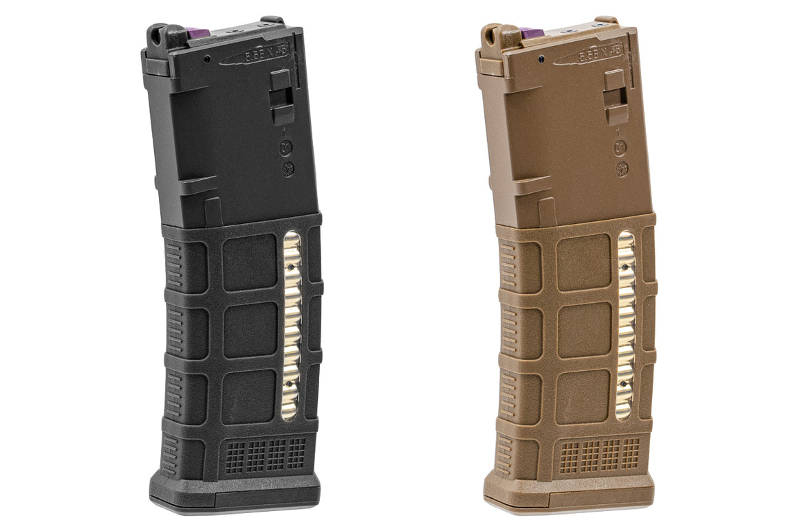 SP System T8 P30 35 Rds Gas Magazine for Marui TM MWS GBB Series ( Black / Medium Coyote Tan MCT )