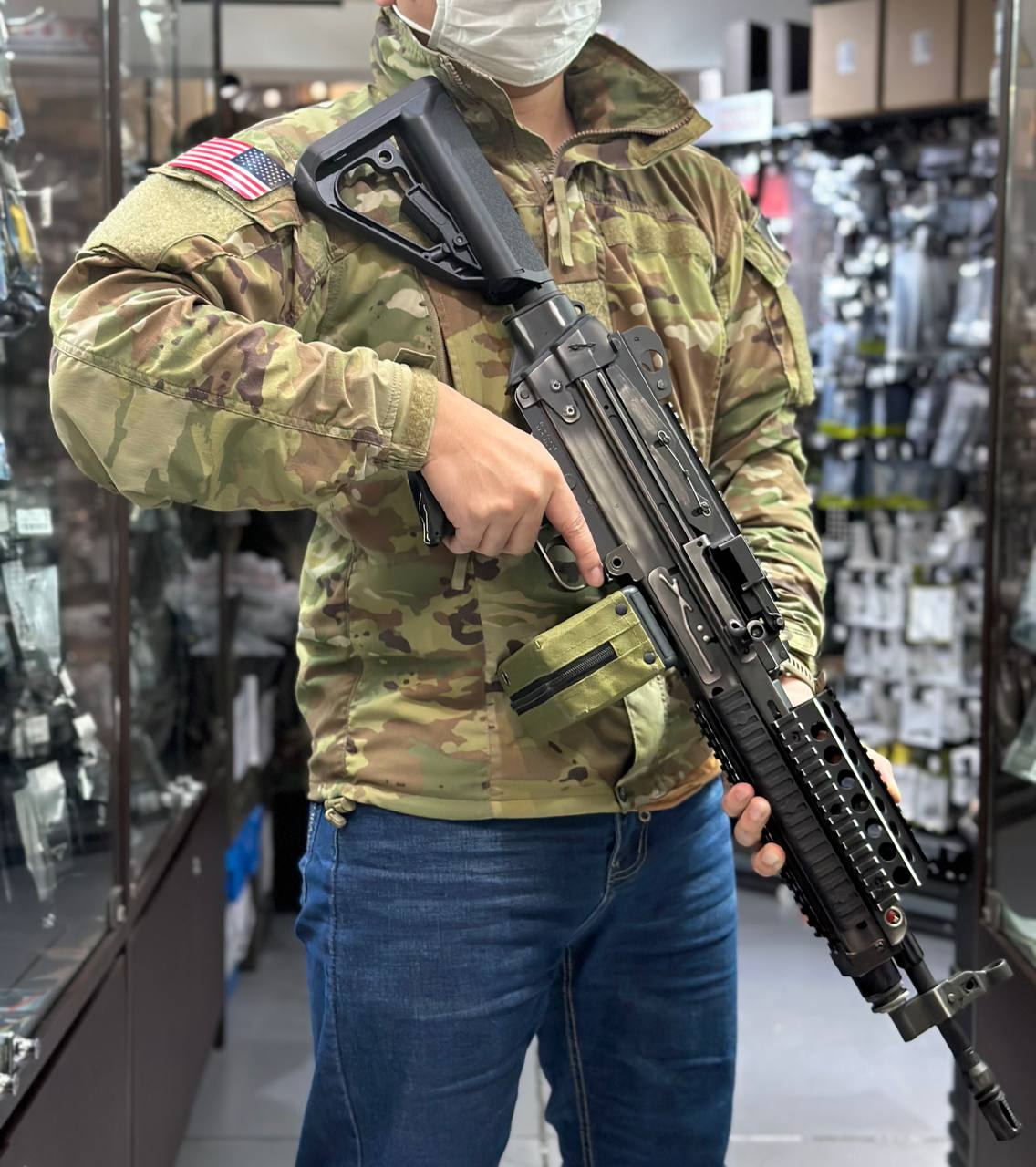 T8 SP Systems MK46 Mod 0 AEG ( Battleworn BK ) ( by A&K )