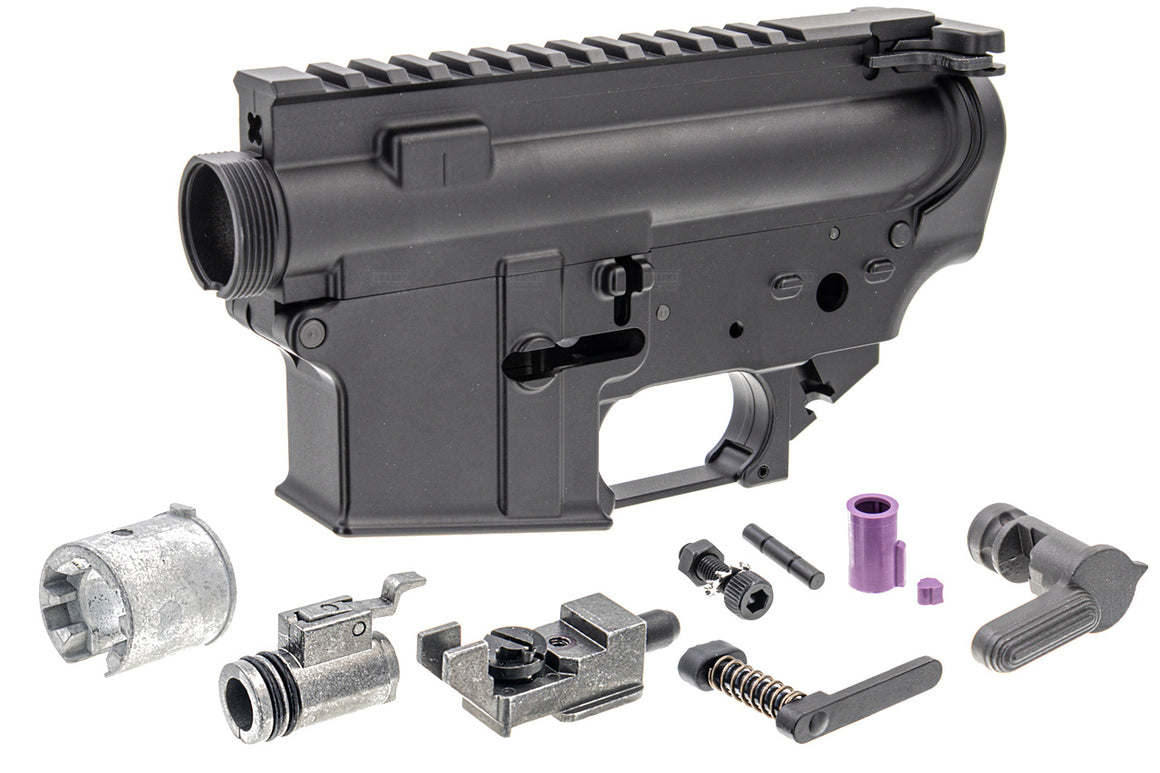 SP System T8 MWS M4 Upper & Lower Receiver Set Blank Version ( T8 TM MWS GBB Platform )