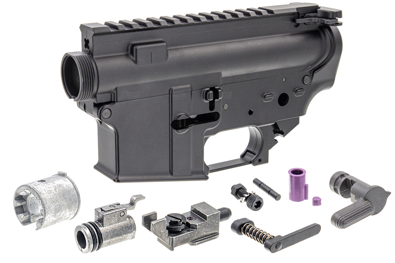 SP System T8 MWS M4 Upper & Lower Receiver Set Blank Version ( T8 TM MWS GBB Platform )