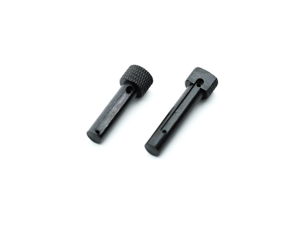 Alpha A Type CNC Steel Receiver Pin Set for M4 GBB & PTW Series ( Black )