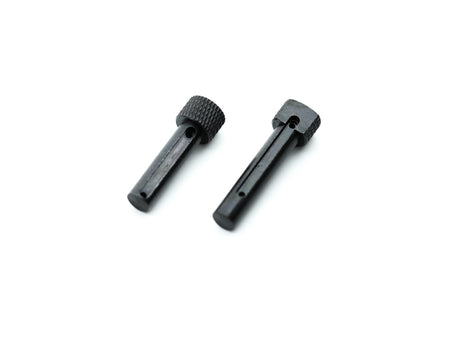Alpha A Type CNC Steel Receiver Pin Set for M4 GBB & PTW Series ( Black )