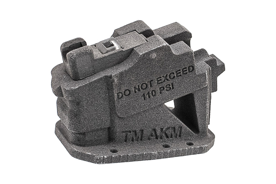 TAPP Airsoft AW Green Gas Drum Magazine Adapter For Tokyo Marui AKM / AKX GBBR