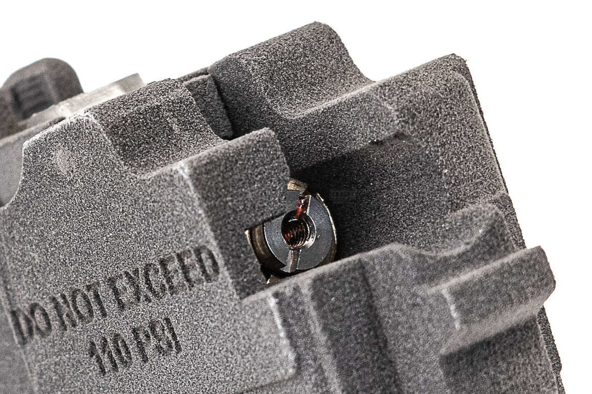 TAPP Airsoft AW Green Gas Drum Magazine Adapter For Tokyo Marui AKM / AKX GBBR