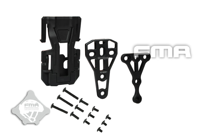 FMA Trifecta Connection Auxiliary Pouch For Molle BK