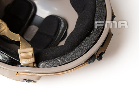 FMA MT Style Airsoft Helmet Thick & Heavy Version (S/M) DE
