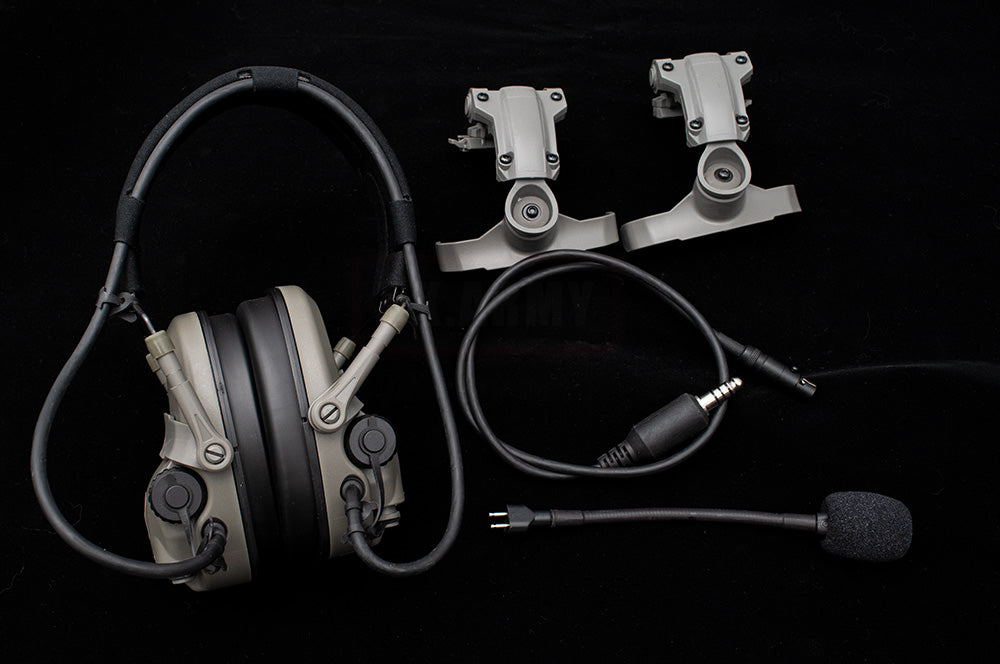 FMA FCS AMP Style Noise Reduction Headset FG