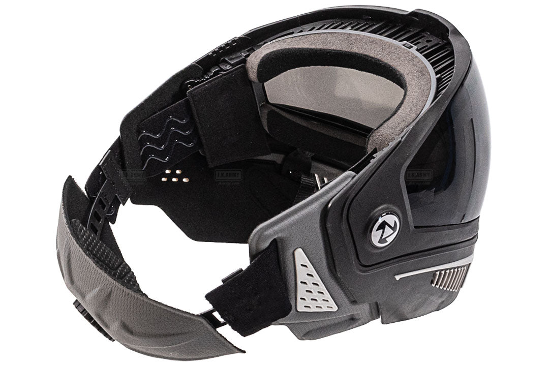 FMA F5 Professional Storm Goggle Mask ( Tactical Paintball Full Face Mask Double Layers Lens )-Black Body/Black Lens