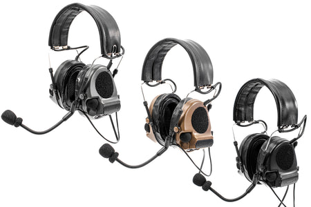 TCA COMTAC III V2 Noise Reduction Headset - Single Channel NATO 7.1mm Connector ( CT3 ) Olive Drab