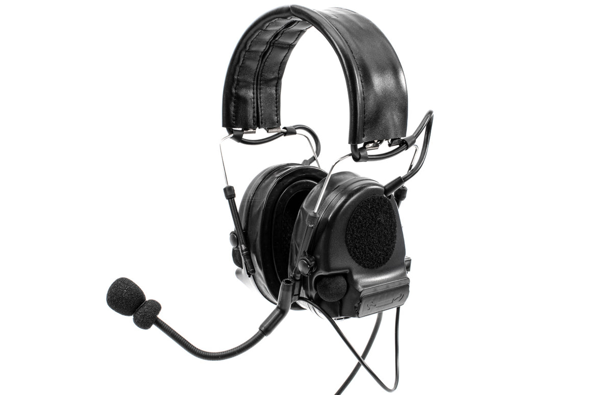 TCA COMTAC III V2 Noise Reduction Headset - Single Channel NATO 7.1mm Connector ( CT3 ) Olive Drab