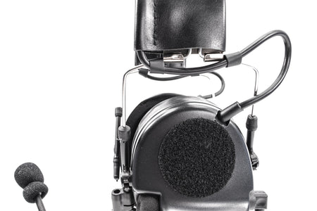 TCA COMTAC III V2 Noise Reduction Headset - Single Channel NATO 7.1mm Connector ( CT3 ) Olive Drab