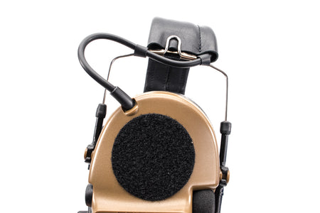 TCA COMTAC III V2 Noise Reduction Headset - Single Channel NATO 7.1mm Connector ( CT3 ) Olive Drab