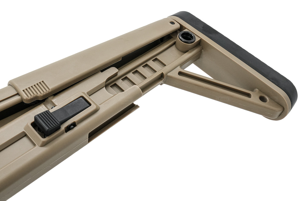 TASK FORCE MBT Adjustable Folding Stock For SIG AIR / VFC MCX AEG / APFG S Series GBBR ( 1913 20mm Rail Adaptor )