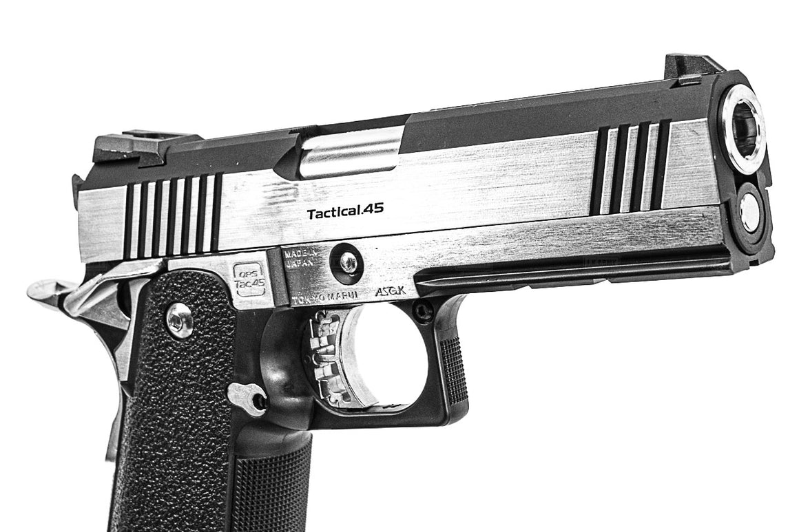 Tokyo Marui Hi-Capa 4.3 Custom Dual Stainless GBB Pistol Airsoft ( Silver )