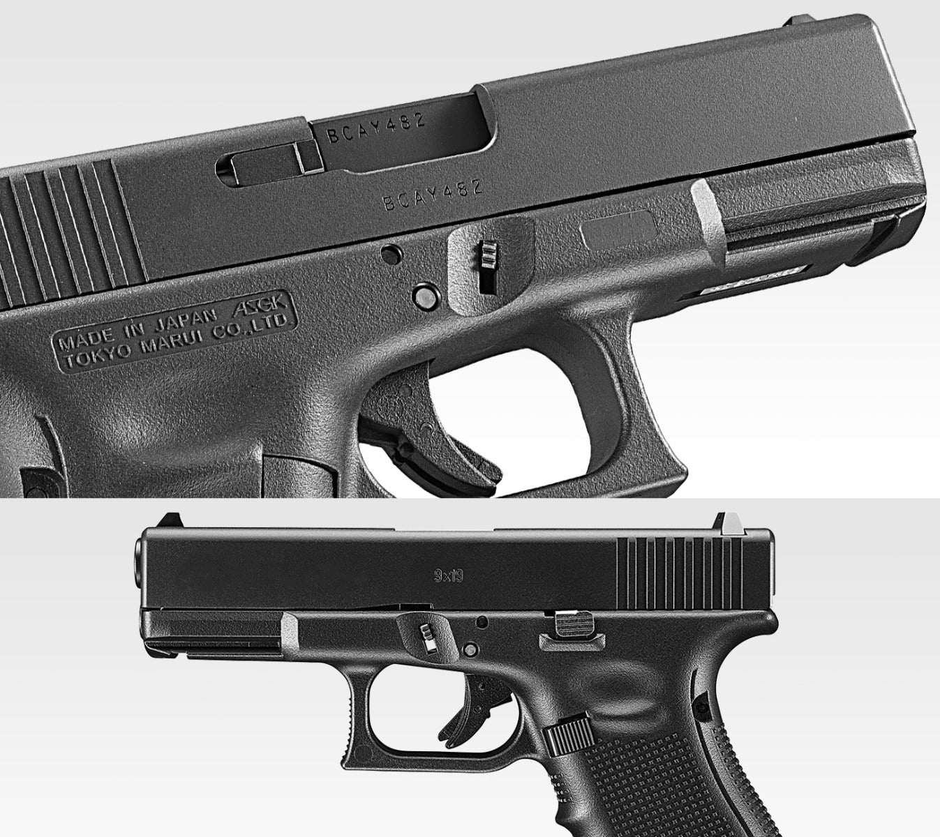 Tokyo Marui Model 19 Gen4 Airsoft GBB Pistol ( TM G Series ) ( 19 G4 )