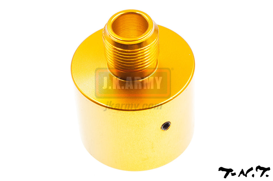 TNT APS-X Hop Up System Inner Barrel Retrofit Kit for KSC-MP9 Adapter ( GD ) ( 14mm CCW )