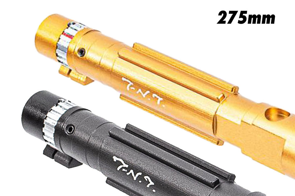 TNT APS-X Hop Up System Inner Barrel Retrofit Kit for KSC MP9 Version 2 ( 275mm ) -Gold