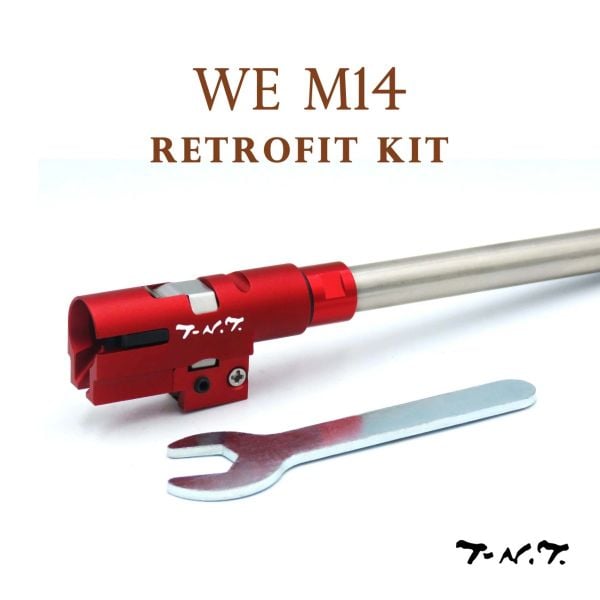 TNT S+ Retrofit Hop-Up Kit For WE M14 GBBR Series