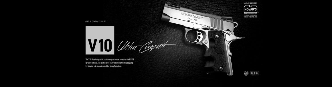 Tokyo Marui V10 Ultra Compact GBB Pistol ( Silver )