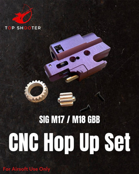 Top Shooter CNC Aluminum Hop Up Chamber Set For SIG AIR / VFC P320 M17 M18 GBBP