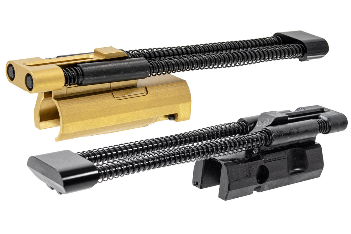 Top Shooter CNC Steel Bolt Carrier For APFG MPX GBB Series-Titanium Gold