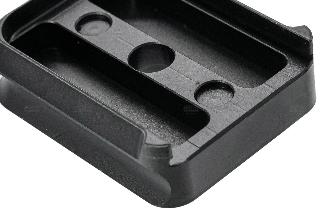 Top Shooter CNC Aluminum Magazine Base For Umarex Walther PDP Compact GBBP -Grey