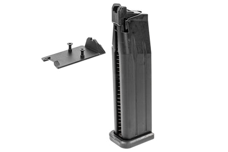 Toxicant FI Style V9 RMR Ready Hi-Capa GBB Pistol ( JKTG Custom Made ) ( Black / Gold )-Gold