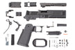 Toxicant FI Style V9 Slide Kit For Marui TM Hi-Capa GBBP Airsoft ( Black Slide ) ( Limited Edition )-TiN Gold Outer Barrel