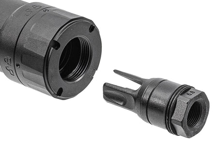 Toxicant LT CAG Dummy Barrel Extension with Flash Hider 14mm CCW