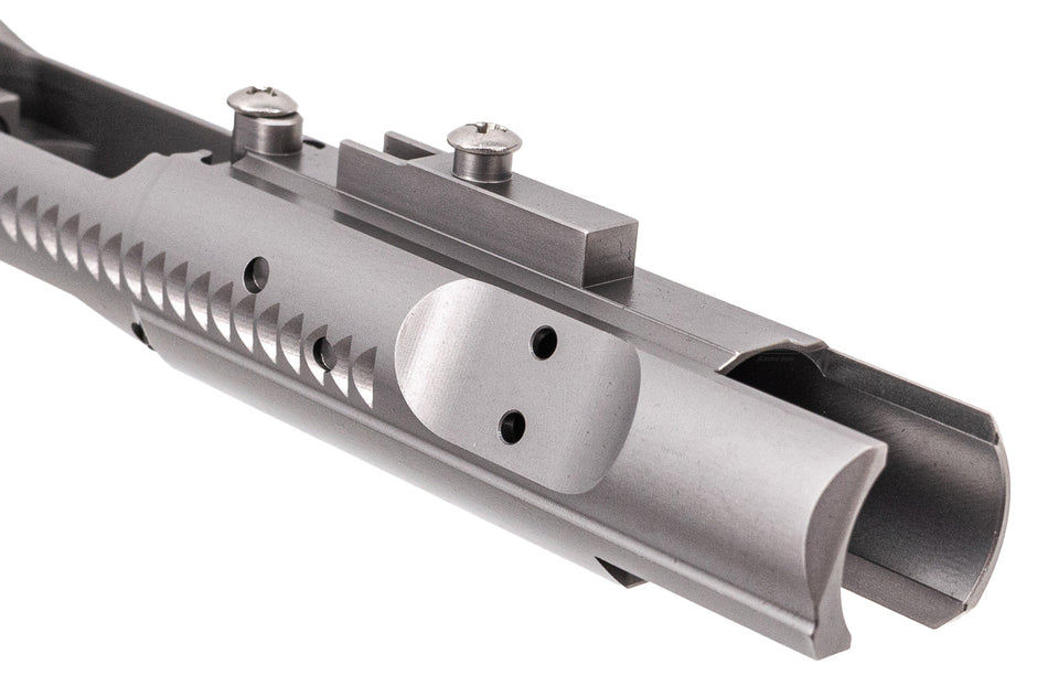 Taipei Refit Steel Real Type Bolt Carrier For Marui TM MWS GBBR Series -Silver